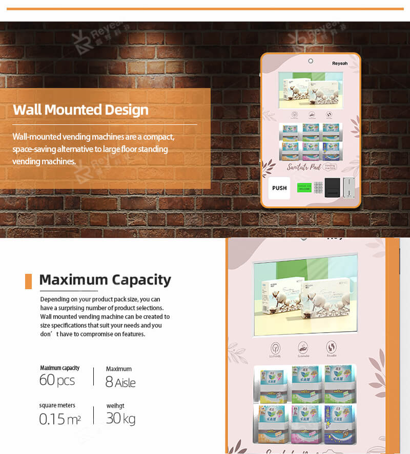 cannon hygiene sanitary pad vending machine