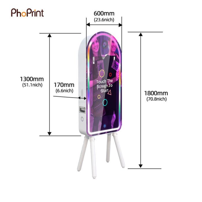 m03 photo booth size full package