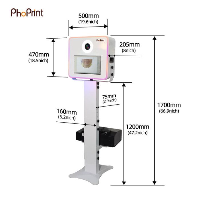 DPro for wedding photo booth size