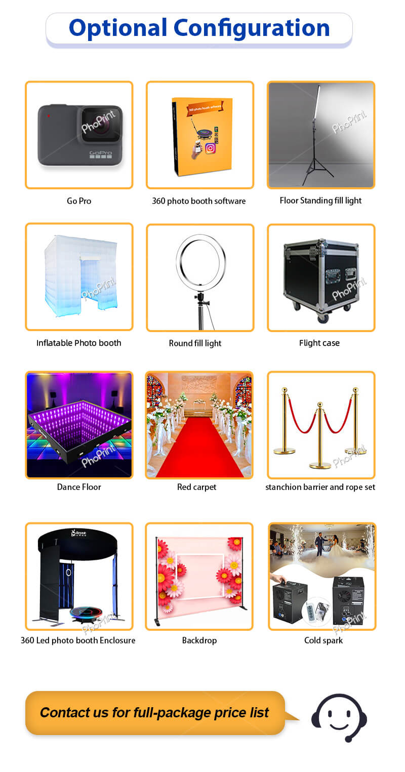 360 booth for sale