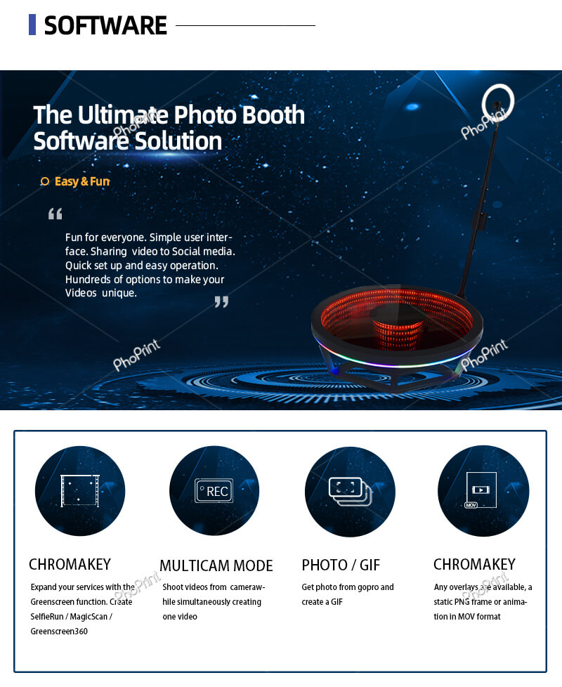 360 spin photo booth