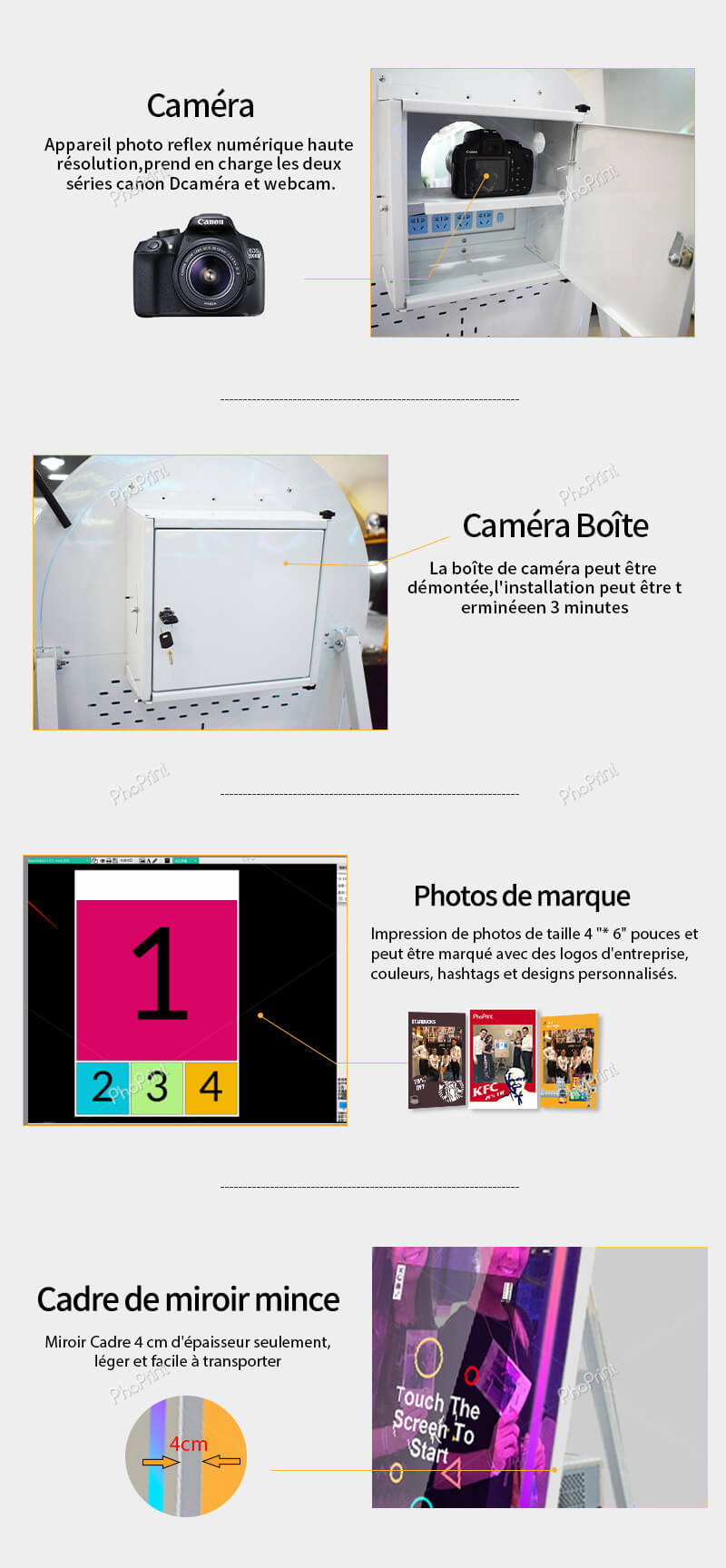 photomaton miroir rond