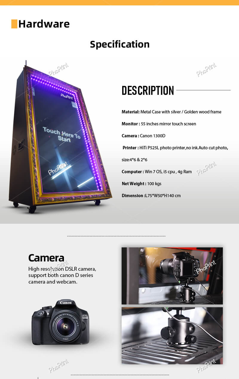 self service photo booth rental