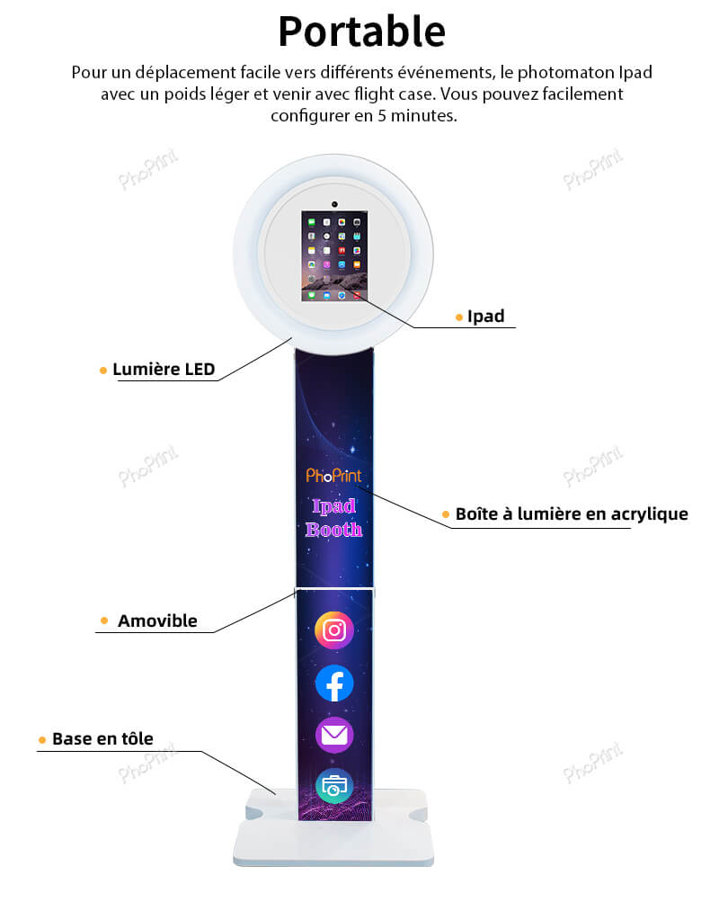 kiosque de photomaton ipad