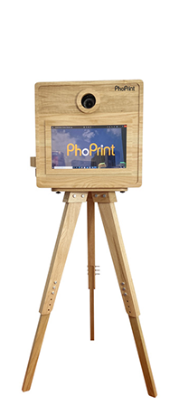 wood take picture machine