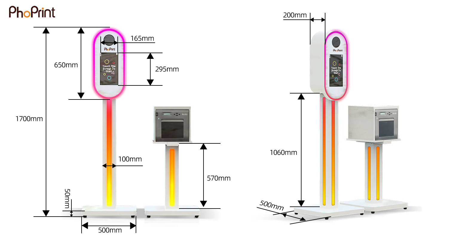 Mirrir X photo booth small Size