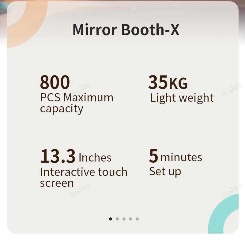 mini mirror photo booth factory