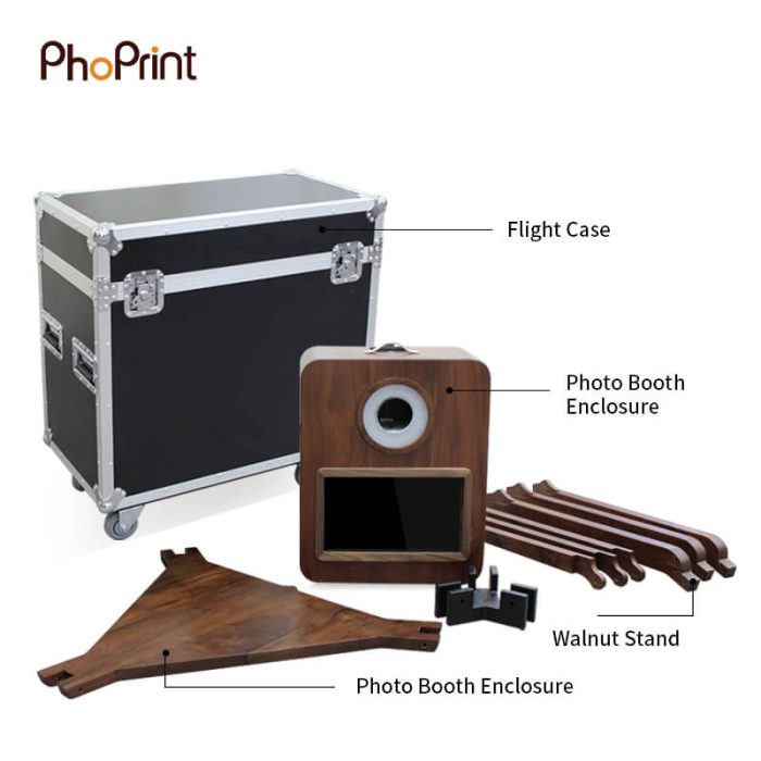 photo booth case enclosure