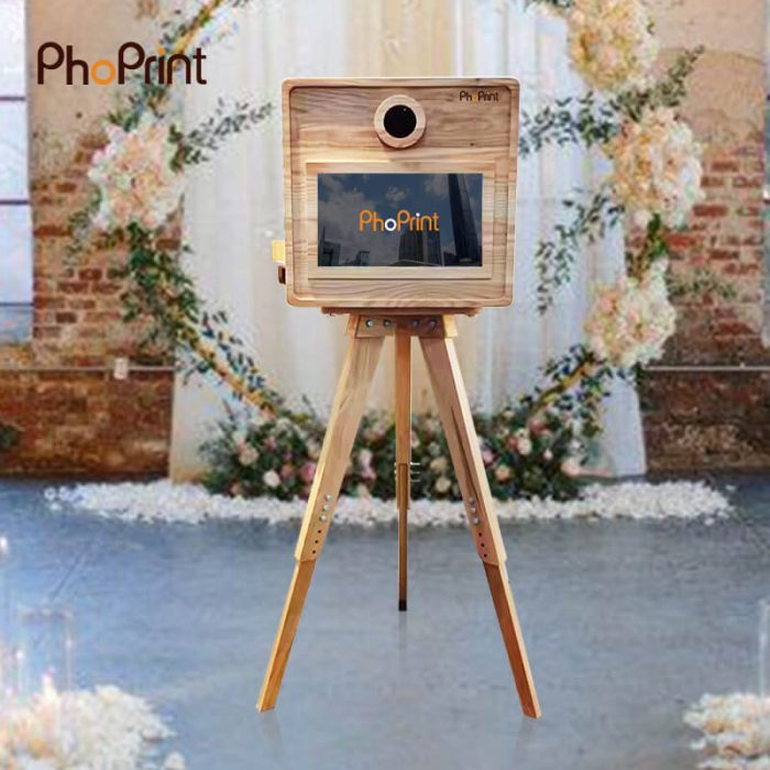 Handcrafted photo booth