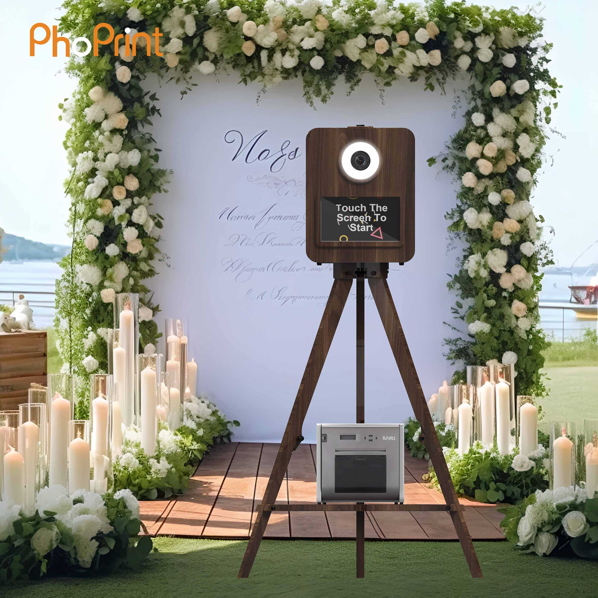 wood photo booth sell