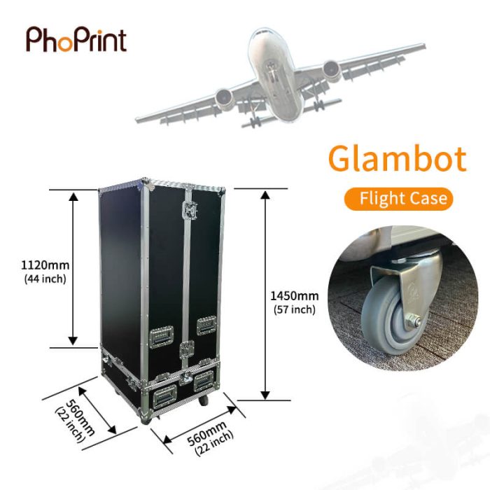 Photo booth Flight Case