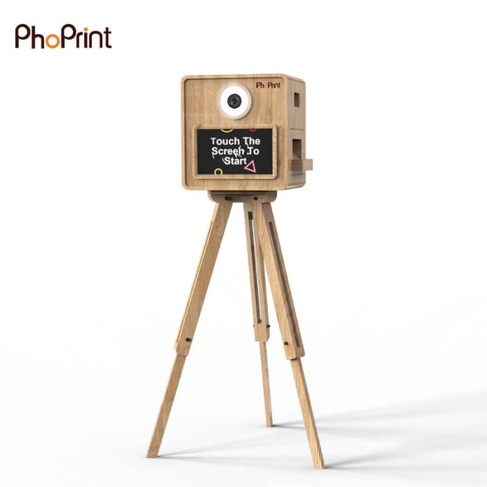 wooden photo booth uk