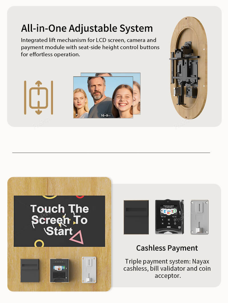 Premium Enclosed Photo Booth