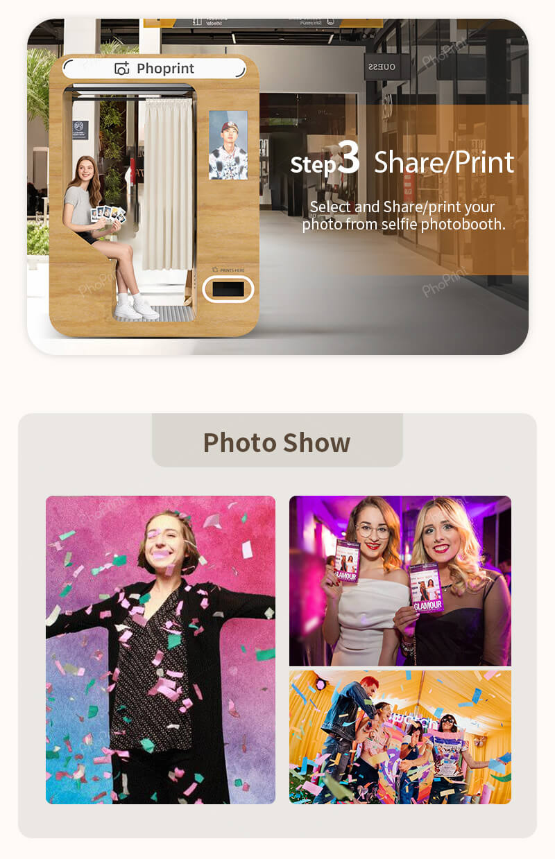 Korean Wooden Photo Booth