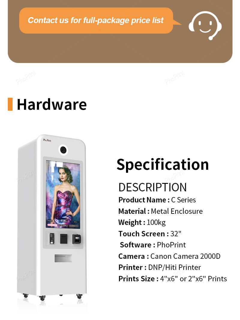 Bulk photo booth orders