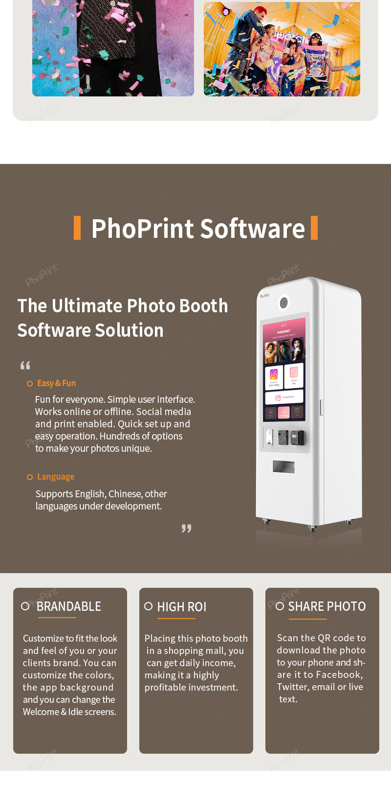 Enterprise photo booth solutions