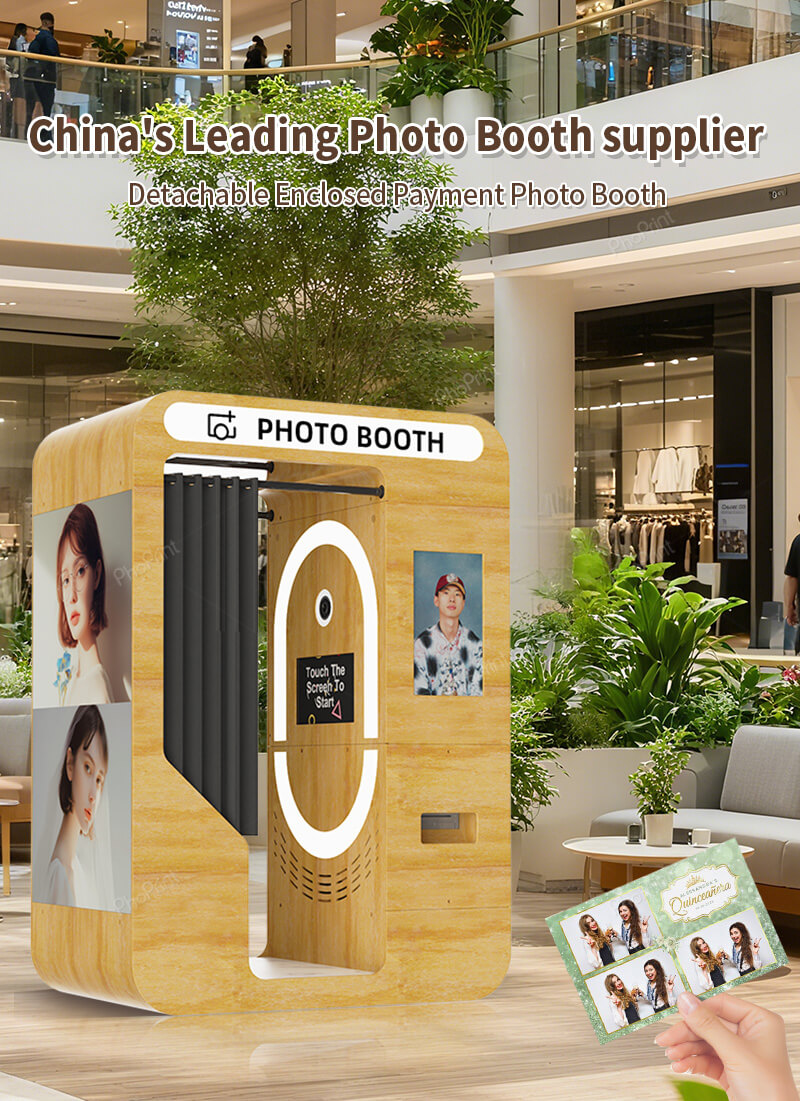 enclosed photo booth for sale
