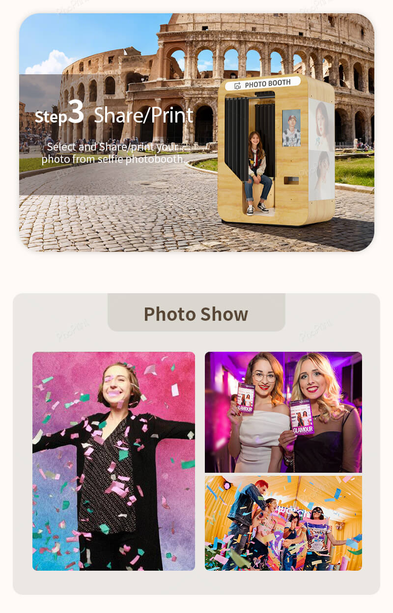 durable photo booth for high traffic venues