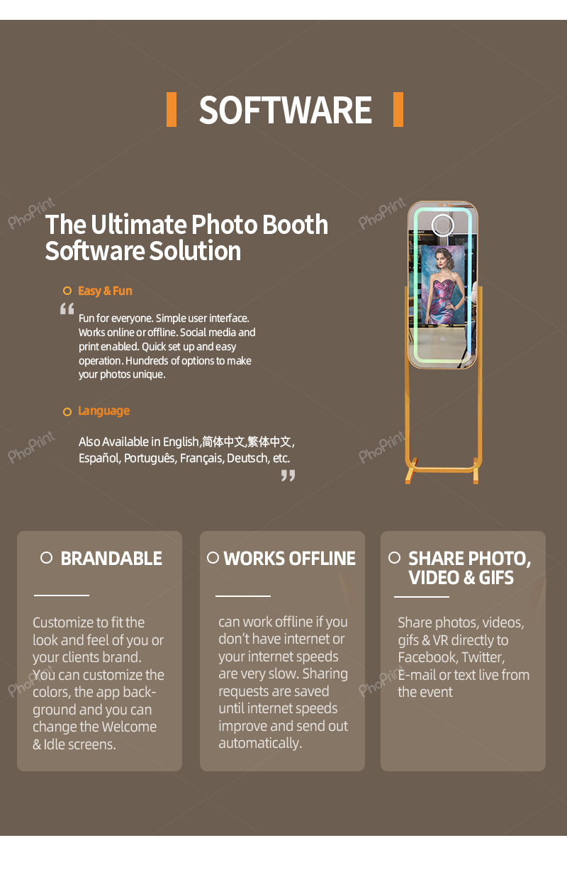 Wedding Selfie Mirror Booth