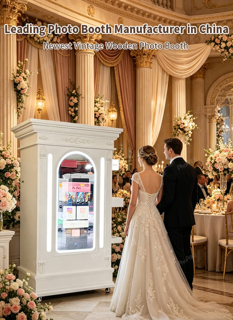 Buy wood photobooth factory direct