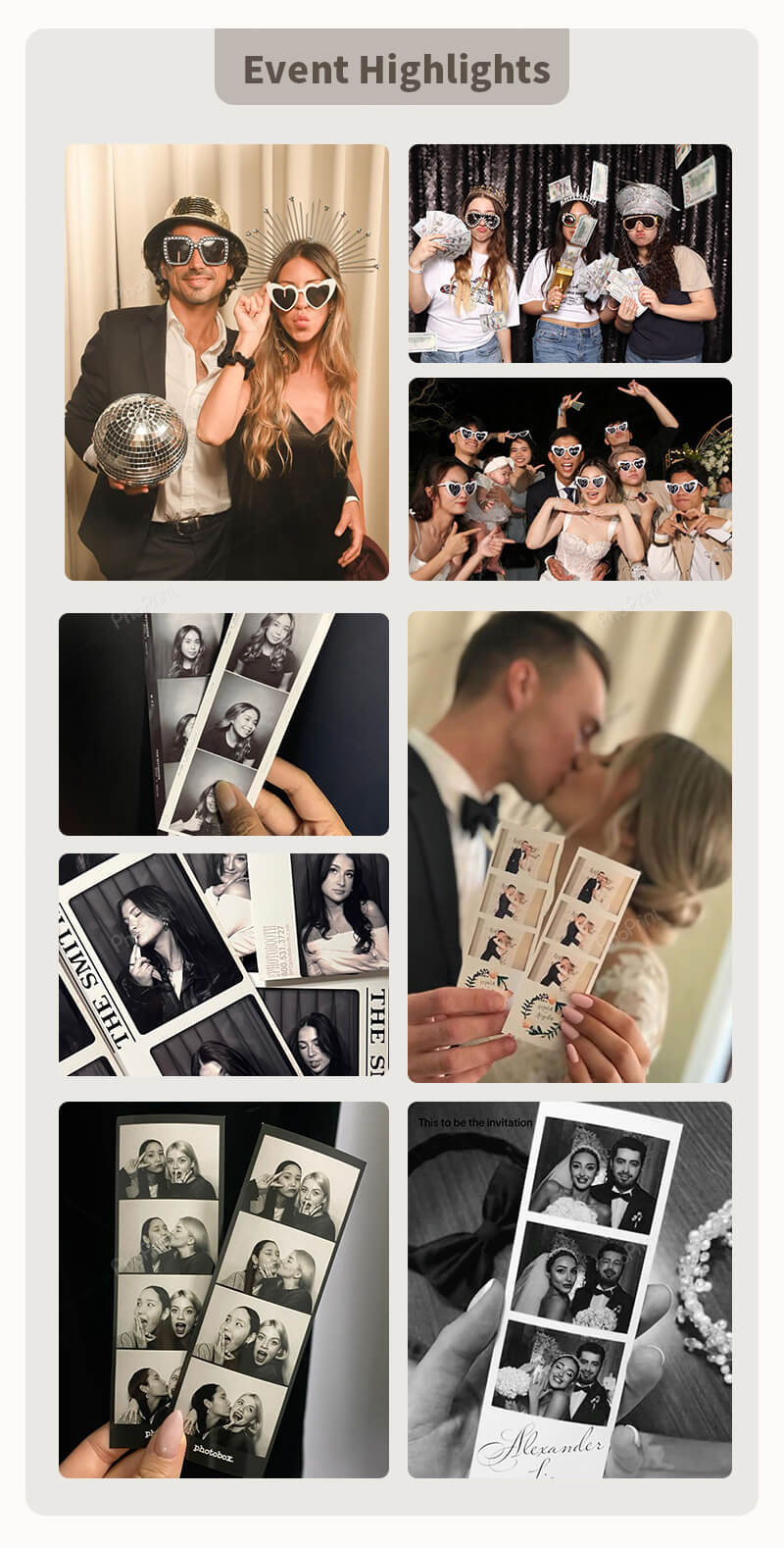 Premium wedding photobooth buy