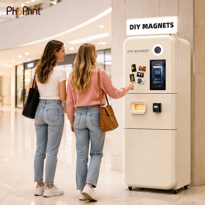 DIY Magnet Photo Booth Instant Photo Self Service Kiosk - Image 2
