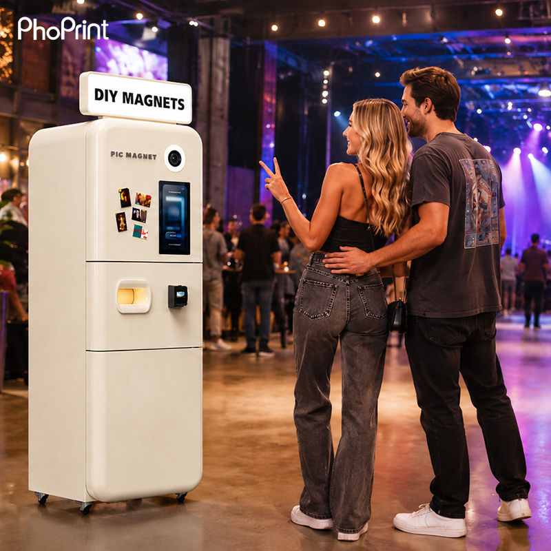 DIY Magnet Photo Booth Instant Photo Self Service Kiosk - Image 4