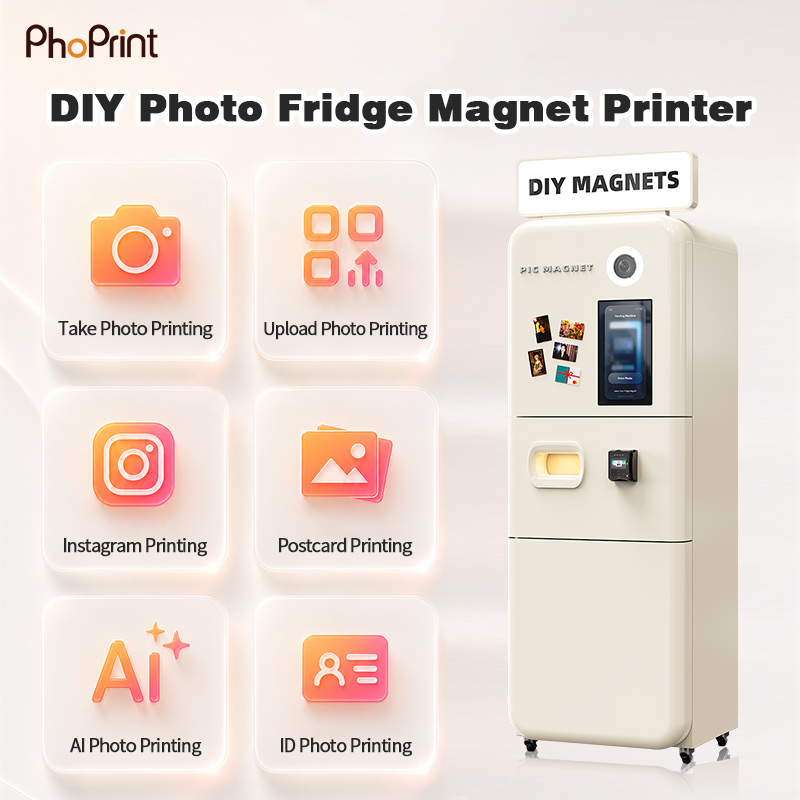 DIY Magnet Photo Booth Instant Photo Self Service Kiosk - Image 9