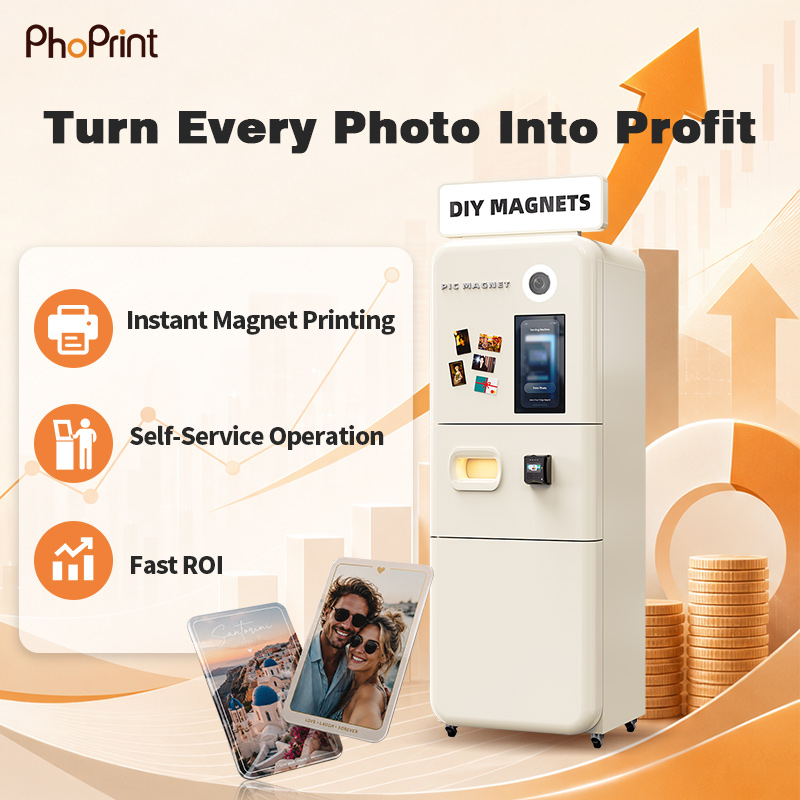DIY Magnet Photo Booth Instant Photo Self Service Kiosk - Image 7