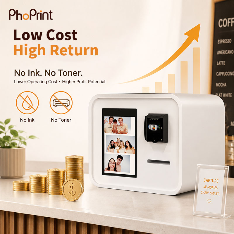 Commercial Thermal Receipt Photo Booth with Nayax Payment - Image 8