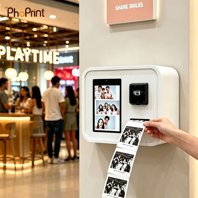 Commercial Thermal Receipt Photo Booth with Nayax Payment - Image 5