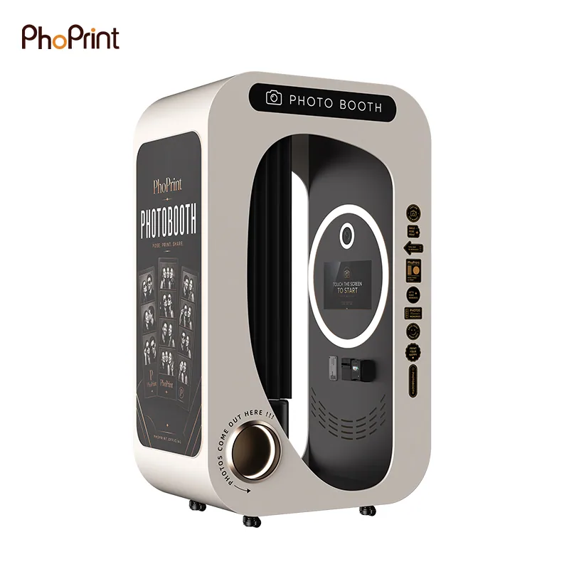 Commercial Self-Service Photo Booth with Multi-Payment System - Image 5